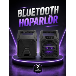 6.5 İnç Kablosuz Hoparlör Bluetooth Bağlantılı Yüksek Ses