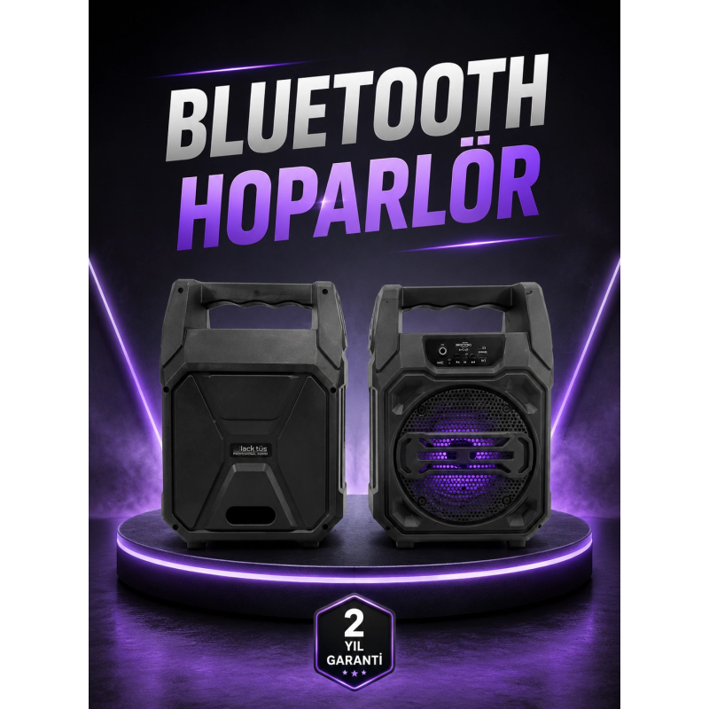 6.5 İnç Kablosuz Hoparlör Bluetooth Bağlantılı Yüksek Ses 6.5 İnç Kablosuz Hoparlör Bluetooth Bağlantılı Yüksek Ses