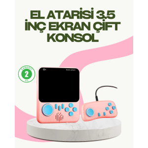 666 Oyunlu Retro Game Console – Tv Ve Çift Gamepad Desteği