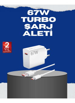 67 Watt Turbo Charge Başlık Vivo Y20 Y35 Y55 Uyumlu