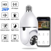 Wifi 360 Panoramik Ampul Kamera Gece Görüş Sesli Akıllı Hareket Algılayıcı