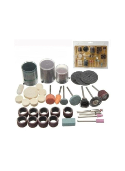 105 Parça Taşlama Zımpara Dremel Gravür Oyma Aksesuar Set