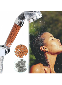 Su Arıtmalı Duş Başlığı Tasarruflu Boncuklu Banyo Duş Başlığı