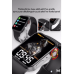 Konuşma Özellikli Smart Watch 7 Akıllı Saat Su Geçirmez Yan Tuşlu Köşeli Yeni Alüminyum Kasa (siyah)