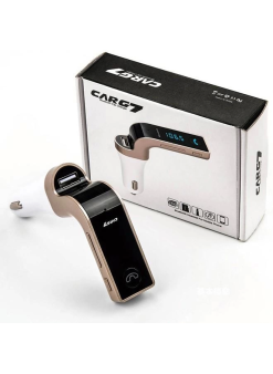 Carg7 Bluetooth Araç Fm Transmitter Usb Girişli