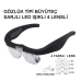 - Şarjlı Gözlük Büyüteç  4 Farklı Lens -11537dc
