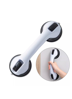 Sunup Sn-14661 Vantuzlu Banyo Tutacağı - Kayma Düşme Önleyici Kilitli Tutunma Barı