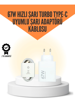 67w Hızlı Şarj Cihazı Yüksek Isı Dayanımlı Type-c Set