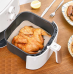 250 Adet Air Fryer Pişirme Kağıdı Tek Kullanımlık Hava Fritöz Yağ Geçirmez Yapışmaz Gıda Pişirme Kağıdı Delikli Kare Model