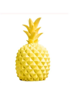 Ananas Şeklinde Desenli Büyük Boy Pilli Masa Ve Gece Lambası