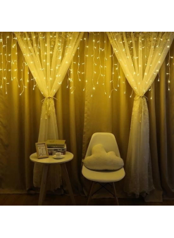 8 Fonksiyonlu 16 Saçaklı Perde Led 3 X 1 (günışığı)