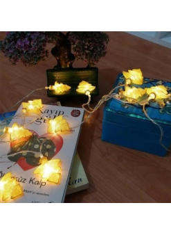 Metal Örgülü Çam Ağacı Şeklinde Günışığı Şerit Led Işık Zinciri