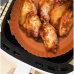 Renkli Isıya Dayanıklı Yıkanılabilir Silikon Fırın Ve Airfryer Yuvarlak Pişirme Matı 20 Cm