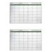 Manyetik Yapışkanlı Bir Aylık Program Planlayıcı Takvim 85x56 Cm