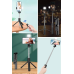 Kendiliğinden Işıklı Masaüstü Tripod Olabilen Telefon Tutuculu Kablosuz Kumandalı Selfie Çubuğu