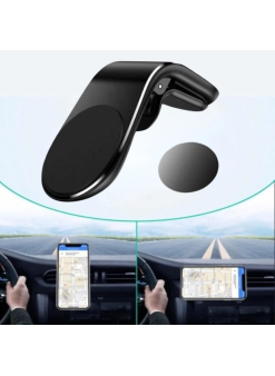 ® Havalanndırma Izgarasına Takılabilen Mandallı Mıknatıslı Oto Araç Içi Manyetik Telefon Tutucu