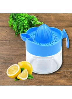 300ml Cam Hazneli Pratik Limon Narenciye Sıkacağı Kc-405
