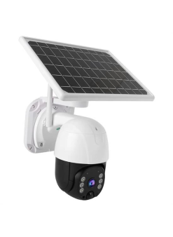 Solar Panelli Su Geçirmez Gece Görüş Destekli Wifi Bağlantılı Güvenlik Kamerası