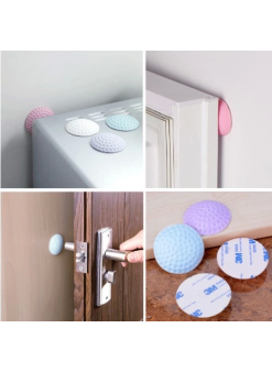 Pratik Çok Amaçlı Silikon Kapı Duvar Koruyucu Tampon 4lü Paket