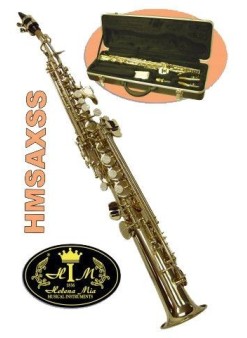 Saksafon Soprano Altın Helena Mia HMSAXSS