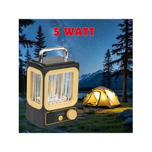 Ampul Solar Şarj Edilebilir 12 Led 1 Rustikli Led Kamp Lambası