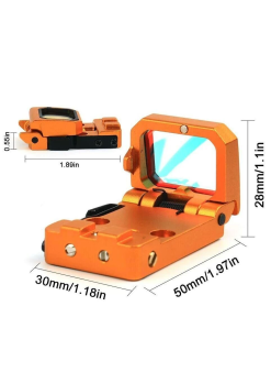 Vism Flipdot Reflex M2 Red Dot Sight - Katlanabilir 22mm Reflex Nişangâh