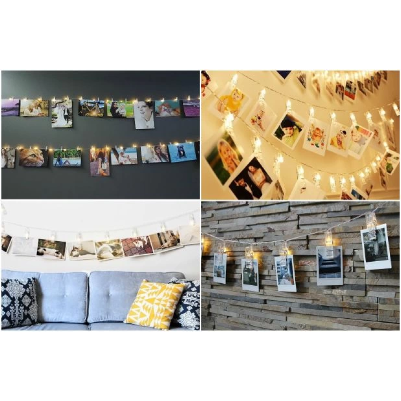 10 Lu Led Işıklı Fotoğraf Mandalları Rgp 10 Lu Led Işıklı Fotoğraf Mandalları Rgp