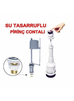 Klozet Sifon Basmalı Rezervuar İç Takım Su Tasarruflu