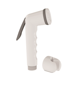 Beyaz-gri Plastiktaharetmatik Şattaf Başlık