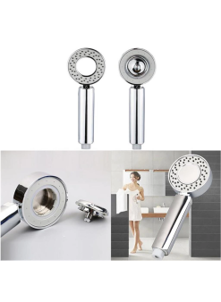 Çift Taraflı Yüksek Basınçlı Şampuan Hazneli Tasarruflu Duş Başlığı