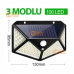 Projektör 100 Ledli Işık Sensörlü Güneş Enerjili Solar Lamba Projektör 100 Ledli Işık Sensörlü Güneş Enerjili Solar Lamba