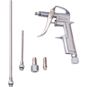 Parça Metal Uzun Ve Kısa Hava Tabancası Seti - Hava Püskürtme Ve Temizleme Aracı