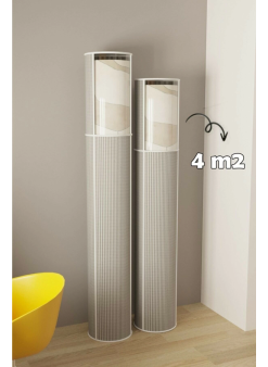 3 Lü Hava Geçiren Özellikli Pvc Pencereli Halı Kılıfı Hurcu (4 M2)