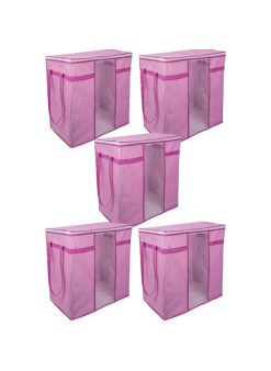 12 Adet Pencereli Hurç Mega Boy Çok Amaçlı Düzenleyici 40x40x75 Cm 0256