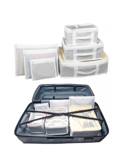 Bavul İçi Organizer Seti - Yatak Odası Organizer Set - Makyaj Organizer Mini Hurçlar (6 Parça)