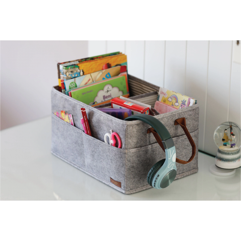 3 Gözlü Deri Şeritli Çok Amaçlı Düzenleyici Organizer Kutu Keçe Sepet 03860 3 Gözlü Deri Şeritli Çok Amaçlı Düzenleyici Organizer Kutu Keçe Sepet 03860