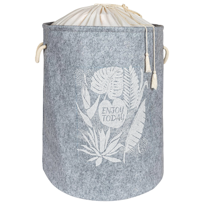 Torbalı Ve Kulplu Püskül Detaylı Düzenleyici Çok Amaçlı Organizer Keçe Sepet -03631 Torbalı Ve Kulplu Püskül Detaylı Düzenleyici Çok Amaçlı Organizer Keçe Sepet -03631