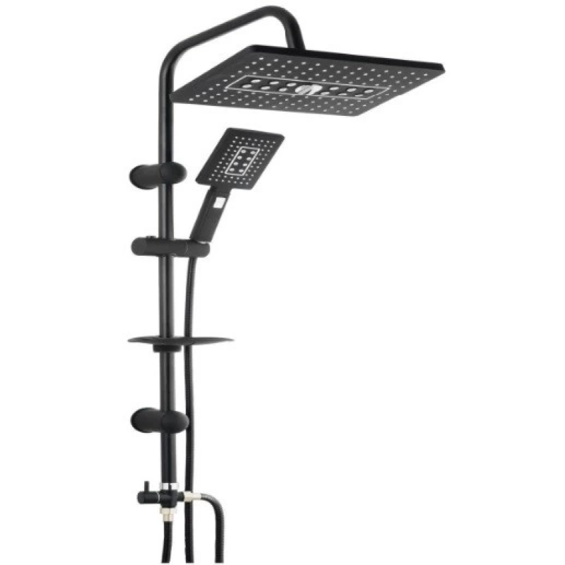 Lüks Robot Duş Seti Mat Siyah Dikdörtgen | Çok Fonksiyonlu Yağmur Robot Duş Sistemi Siyah Lüks Robot Duş Seti Mat Siyah Dikdörtgen | Çok Fonksiyonlu Yağmur Robot Duş Sistemi Siyah