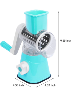 Tutma Kollu Çevirmeli Pratik Kesme Ve Rendeleme Drum Grater Pratik Rulo Rende