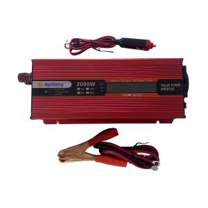 Epilons 12v 2000w Modifiye Sınus İnverter 220v Dijital Göstergeli- Taşınabilir Güç Kaynağı