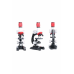 Eğitici Mikroskop Kiti Zoom Led Işıklı 100x 400x 1200x St1200x