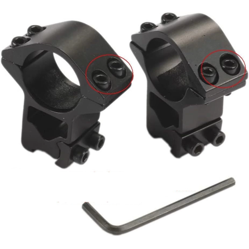 -25.4mm Dürbün İçin 11mm Yüksek Havalı / Av Tüfeği Ayağı -25.4mm Dürbün İçin 11mm Yüksek Havalı / Av Tüfeği Ayağı