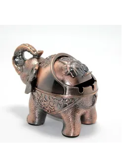 Metal Fil Figürlü Küllük Model 2