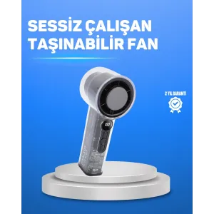 Ultra Sessiz Usb Şarjlı Fan | Taşınabilir Ve Hafif Tasarım