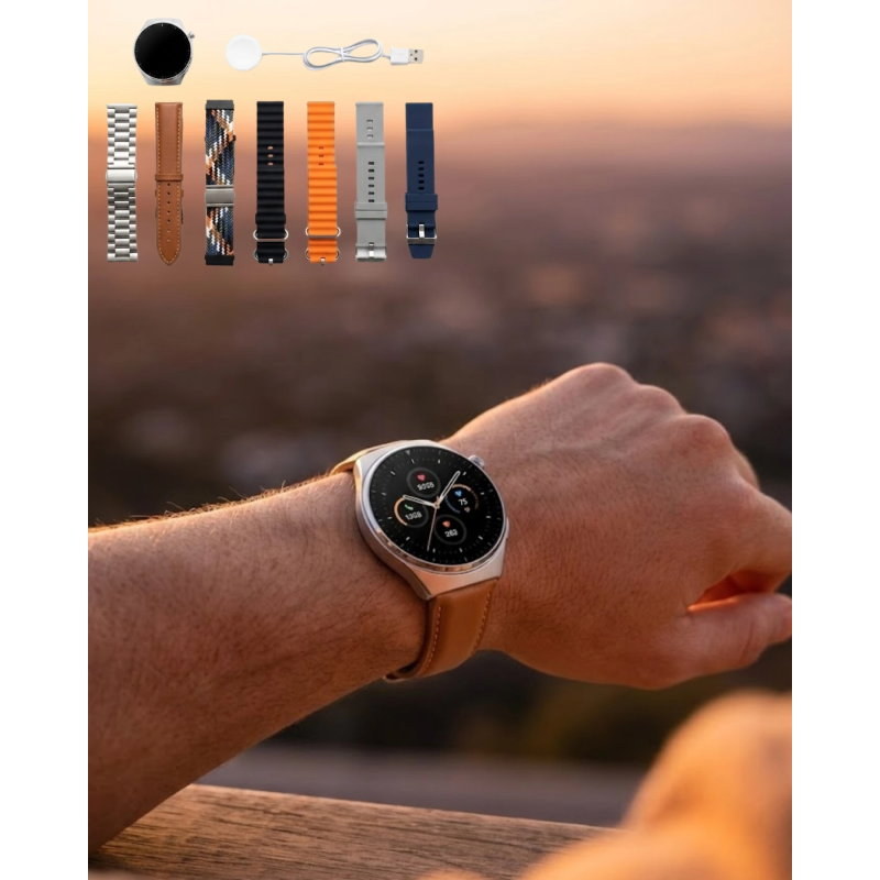 7 Kordonlu Akıllı Saat Bluetooth Arama Bildirim Ve Spor Takip Özellikli 7 Kordonlu Akıllı Saat Bluetooth Arama Bildirim Ve Spor Takip Özellikli