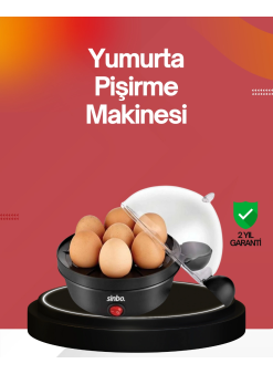 7 Yumurtalık Buharlı Yumurta Pişirme Cihazı Otomatik Kapanma Özellikli