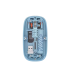 800 1600 Dpı Ayarlanabilir Mavi Kablosuz Mouse Pilli