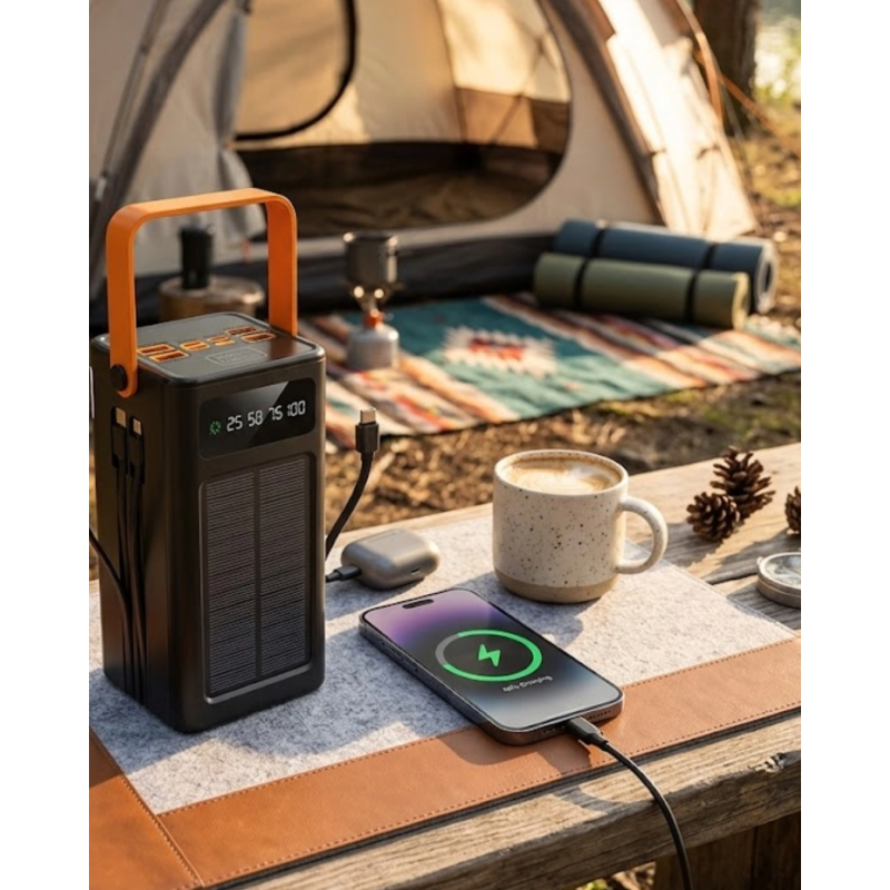 80.000 Solar Şarj Özellikli Yüksek Kapasiteli Powerbank Hızlı Şarj Destekli 80.000 Solar Şarj Özellikli Yüksek Kapasiteli Powerbank Hızlı Şarj Destekli