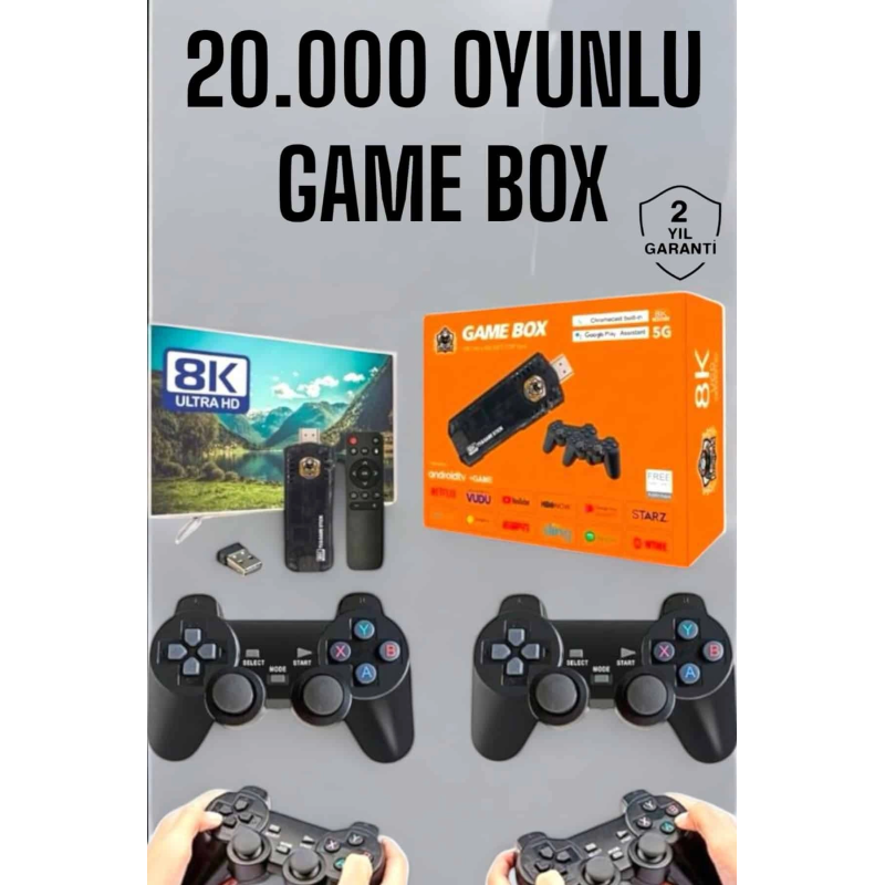8k Premium 20.000 Oyunlu Gamebox Tv Uyumlu 8k Premium 20.000 Oyunlu Gamebox Tv Uyumlu