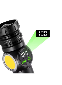 9 Mod Şarjlı Kamp Lambası El Feneri  Wt-704